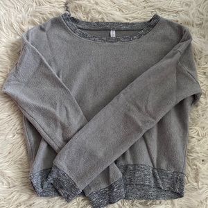 Comfy Aerie Cropped Sweater